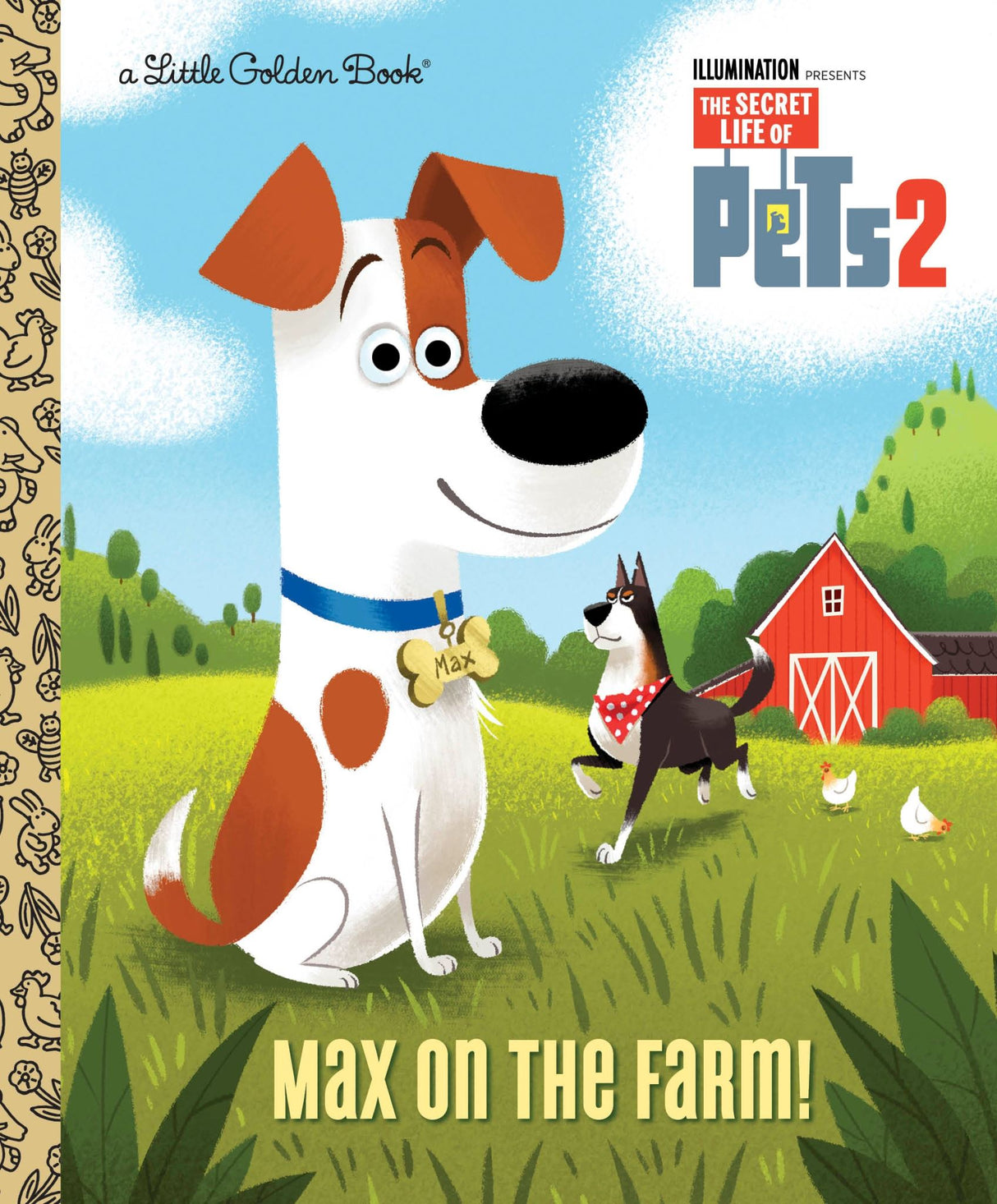 Little Golden Book - Max on the Farm (The Secret Life of Pets)