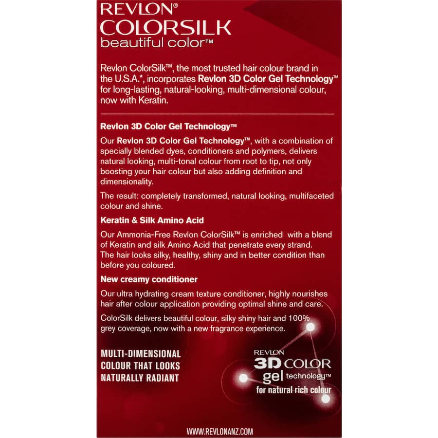 Revlon Colour Silk Hair Colour Light Ash Brown 50 - 1pack