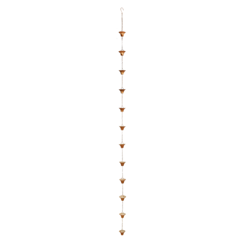 Rain Chain - Copper 2.59m (Set of 2)