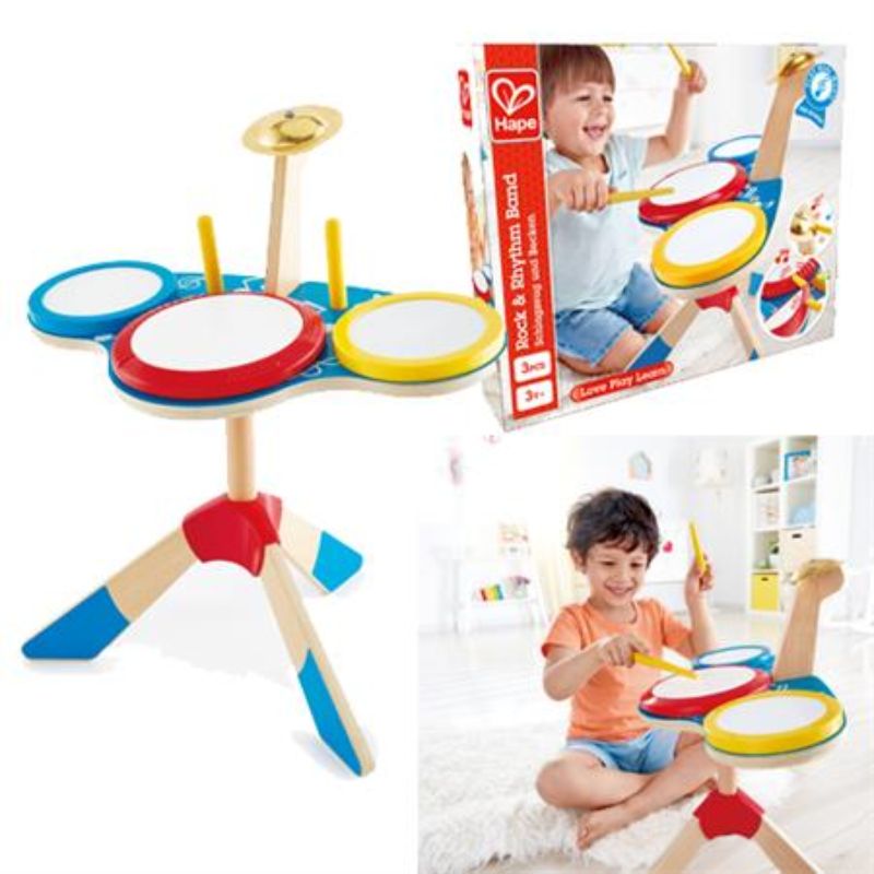 Hape Drum and Cymbal Set