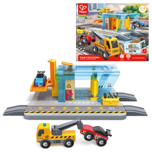 Vehicles Repair & Wash Station - Hape