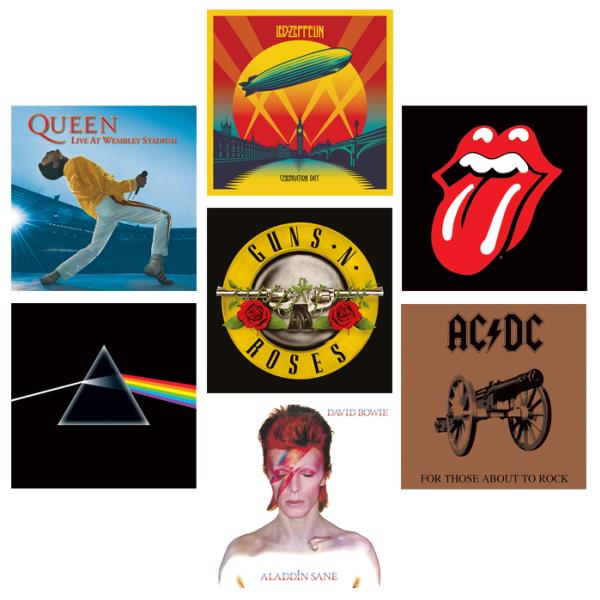 Canvas Art Rock Set of 7