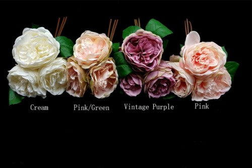Rose Posy - David Austin (Pink / Green)