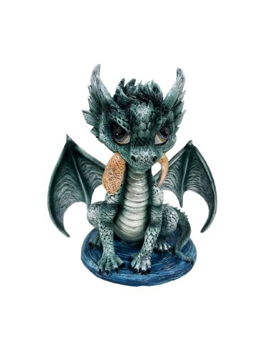 Ornament - Dragon Catching Fish (15cm)