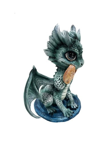 Ornament - Dragon Catching Fish (15cm)