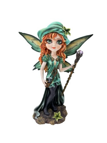 Ornament - Green Fairy with Magic Wand (21cm)