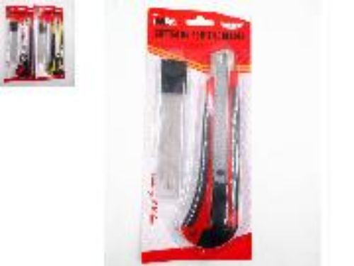 Cutter Knife With 5 Blades - 15.3cm (4 Assorted Units)