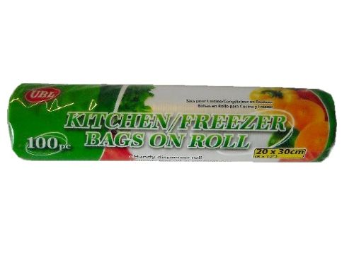 Freezer Bag On Roll - 20 X 30cm (12 Rolls)