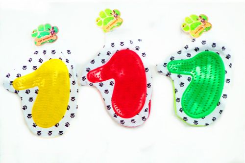Pet Bath Glove - 24cm Mix Designs (3 Units)