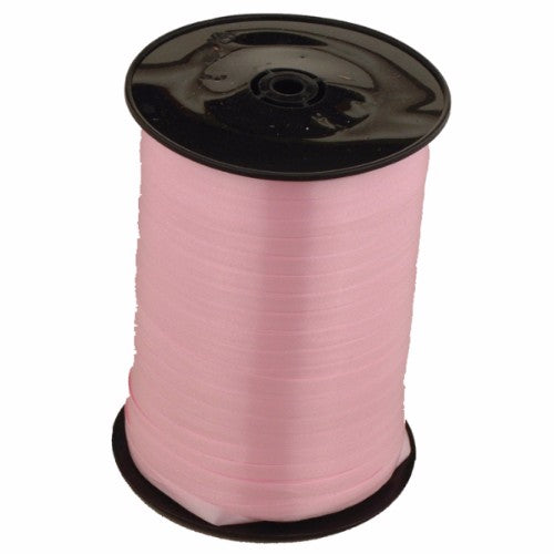 Ribbon Curling Pink Roll 500m