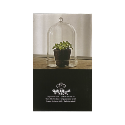 Bell Jar Glass w/ Bowl (16cm)