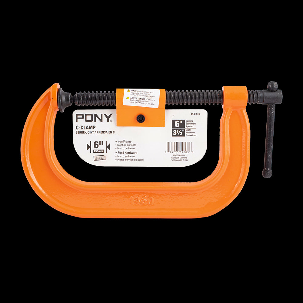 PONY JORGENSEN 150mm Classic Light-Duty C-Clamp