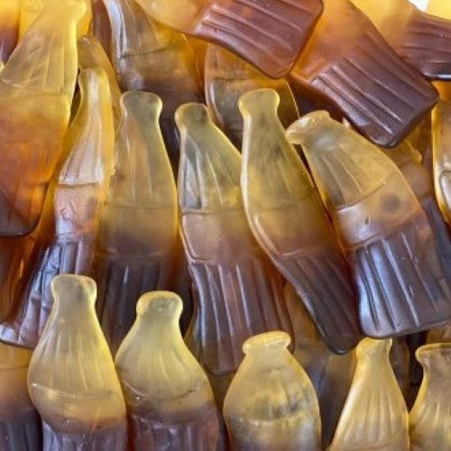 Kiwi Delights Gummy Jumbo Cola Bottle - 2kg Bag