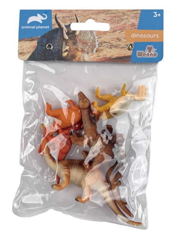 DINOSAURS Toy Set - AP (5PC BAG)