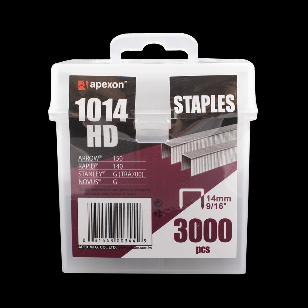 APEXON 14mm Staples - 3000pc