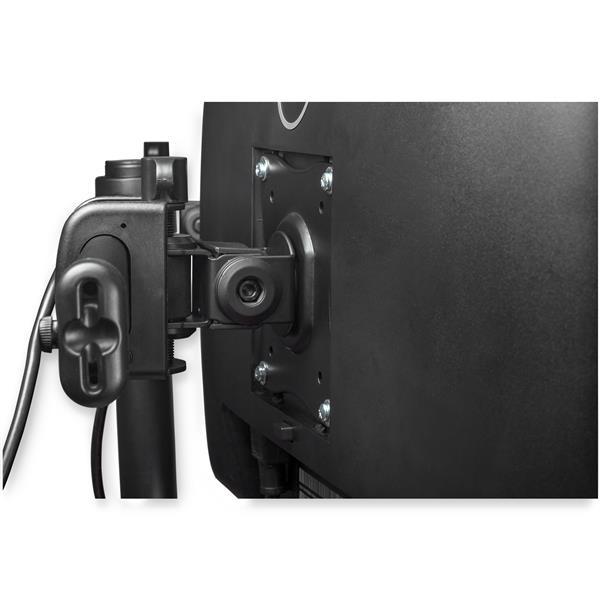 Desk-Mount Dual-Monitor Arm - For up to 27" Monitors