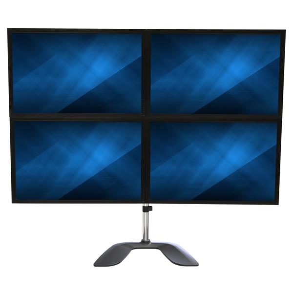 Quad-Monitor Stand - For up to 32" VESA Mount Monitors
