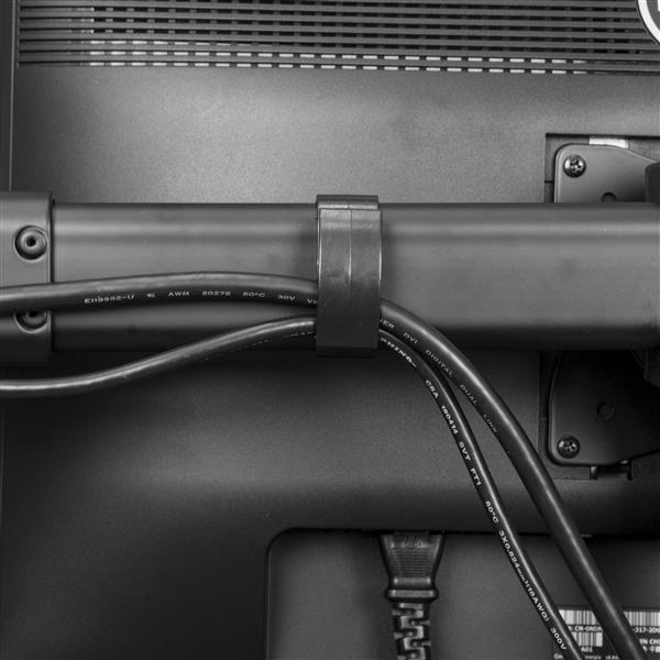 Desk-Mount Triple Monitor Arm - Articulating