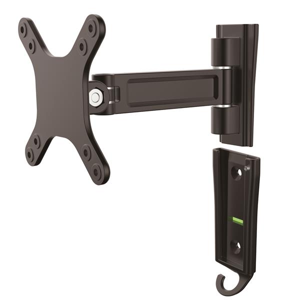 Wall-Mount Monitor Arm - Single Swivel