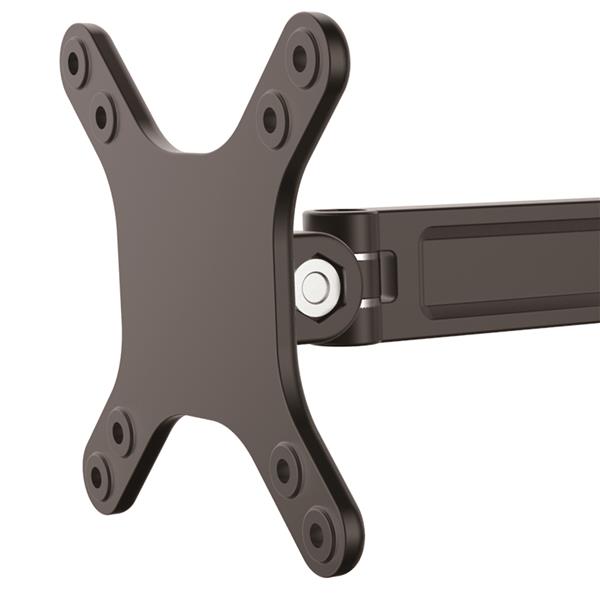 Wall-Mount Monitor Arm - Single Swivel