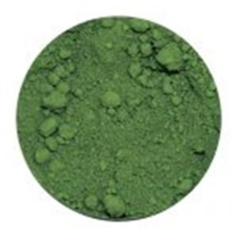 Art Spectrum 120ML Chromium Oxide dry ground pigment, high-quality single pigment for handmade artist colors.