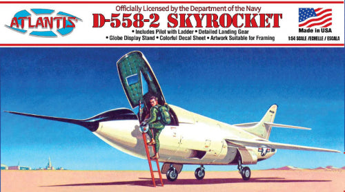 Plastic Kitset - Atlantis -1/54 Douglas D558-2 SkyRocket