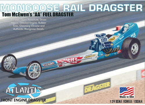 Plastic Kitset - Atlantis -1/24 TMcEwen MnGs Dragster