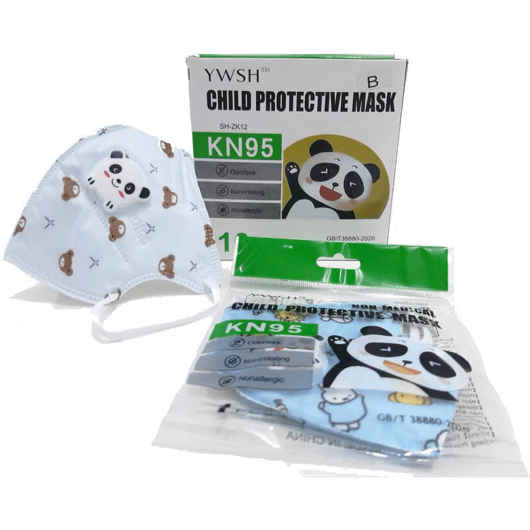 Kids KN95 Face Mask - Box of 10 Packs