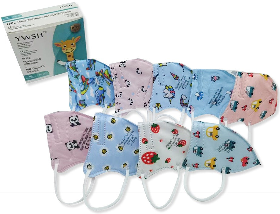 Kids KN95 Face Mask - Box of 10 Packs