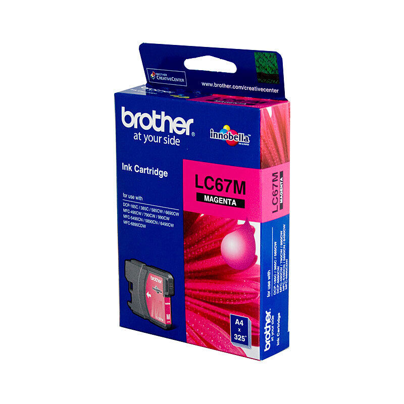 Brother LC67 Magenta Ink Cartridge