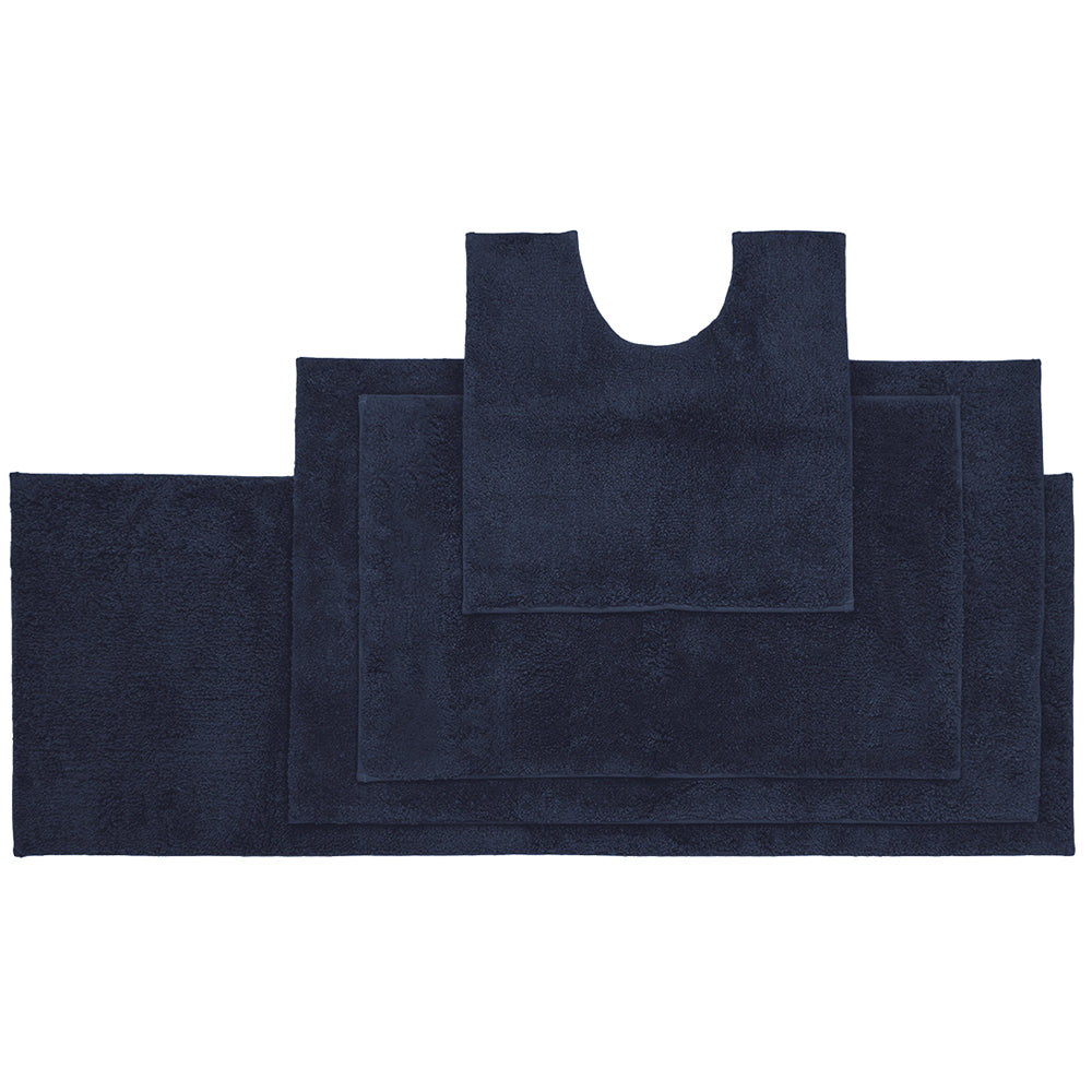 Microplush Giant Bath Mat 60 x 100cm Navy- Bambury