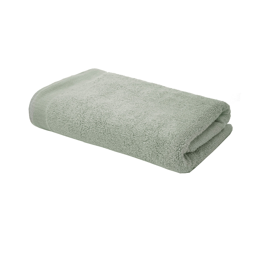 Elvire Bath Sheet 2 Pack Sage- Bambury