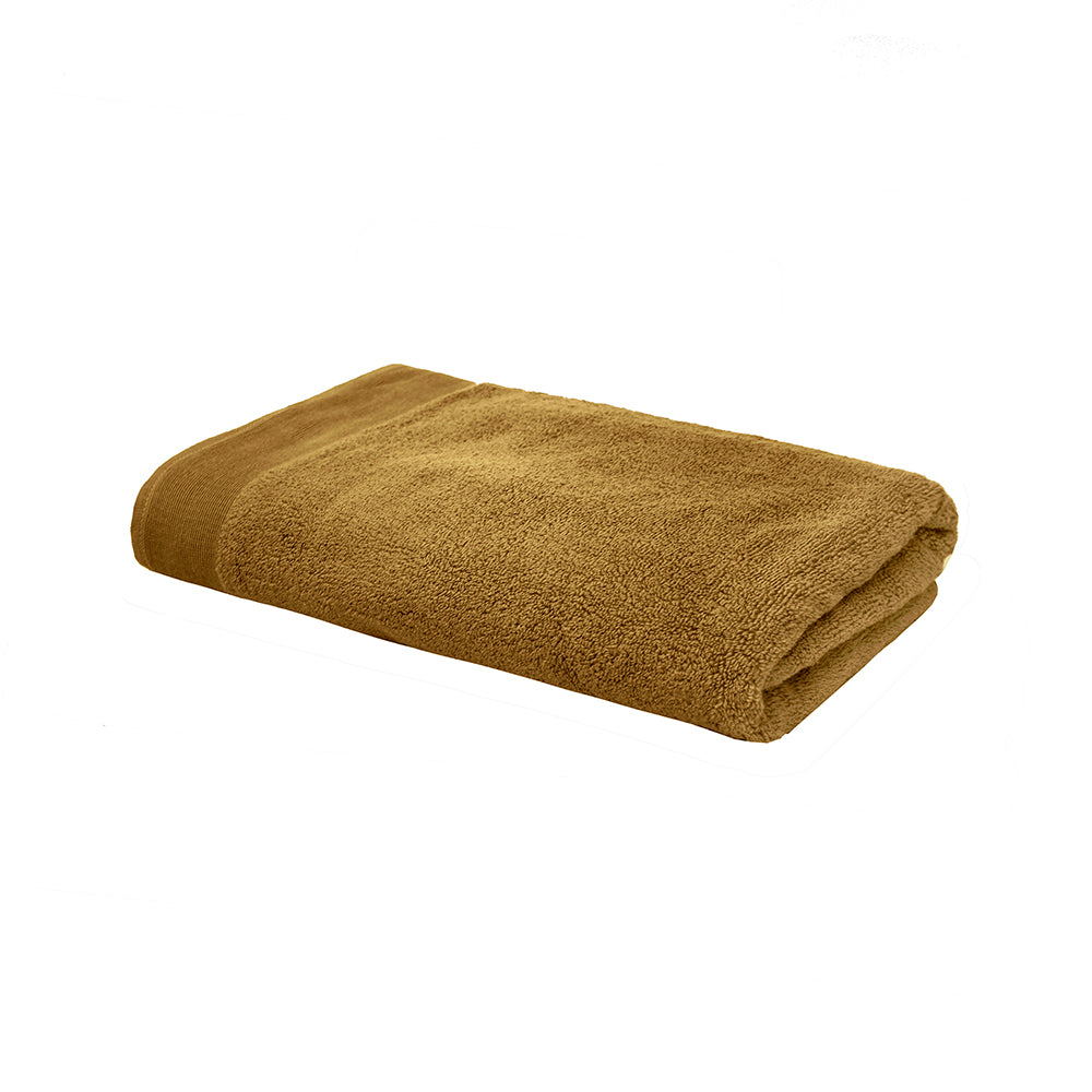 Elvire Bath Towel 2 Pack Tobacco- Bambury