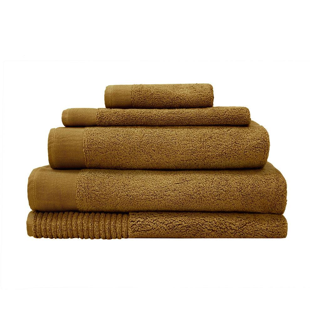Elvire Face Washer 6 Pack Tobacco- Bambury