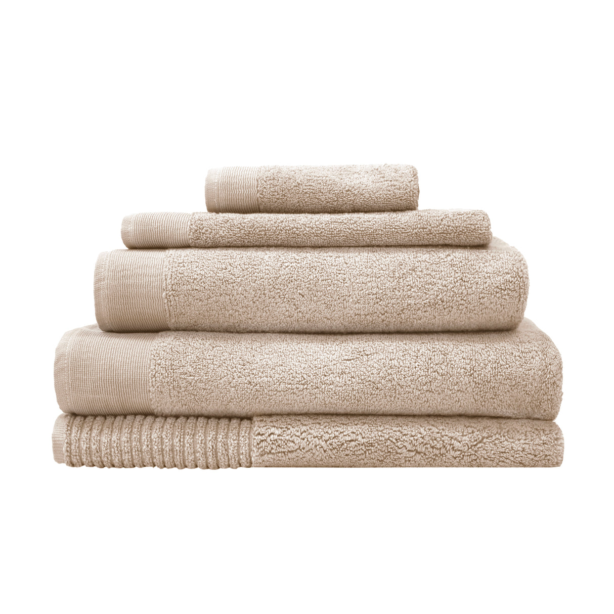 Elvire Hand Towel 4 Pack Buff- Bambury