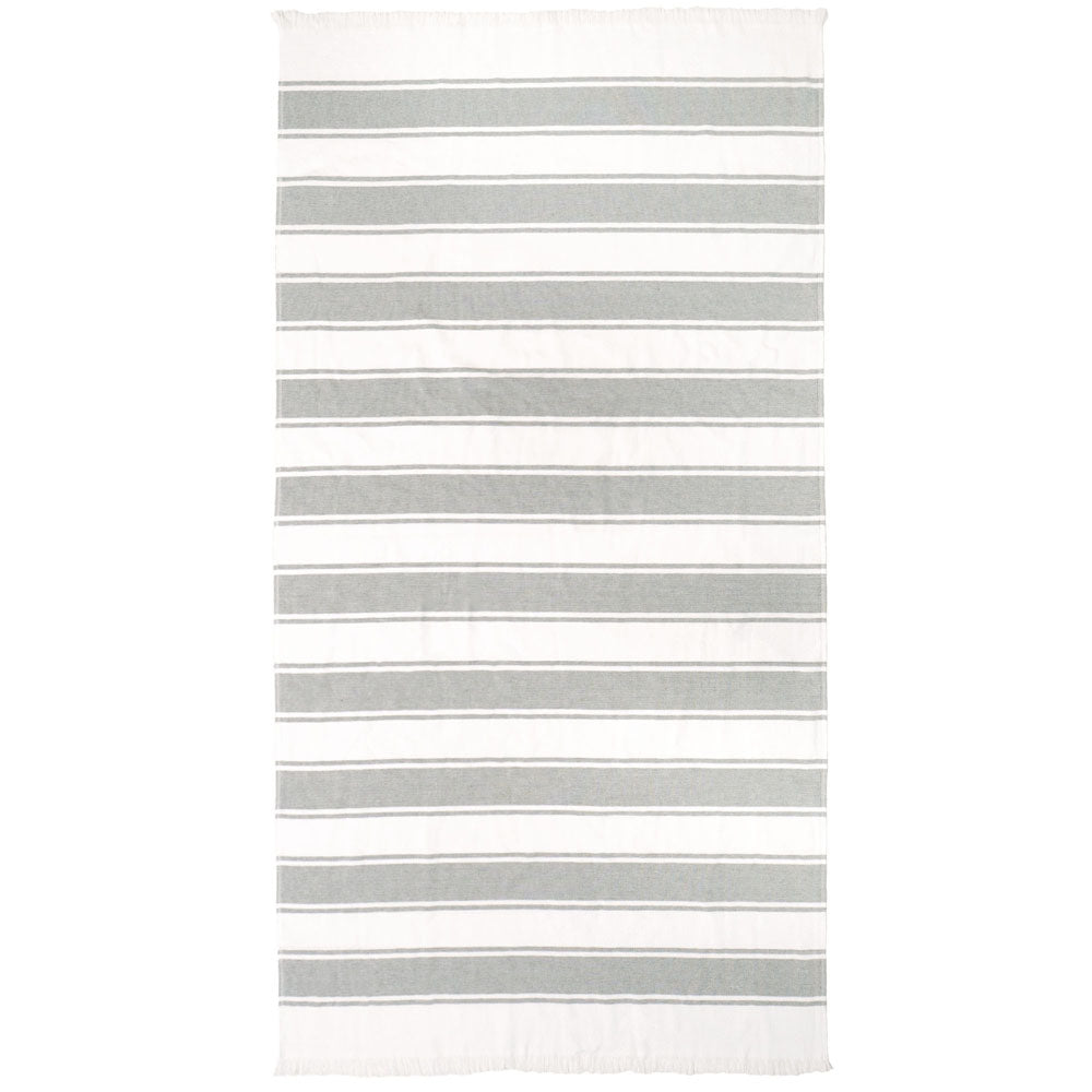 Andie Beach Towel Moss - BAMBURY