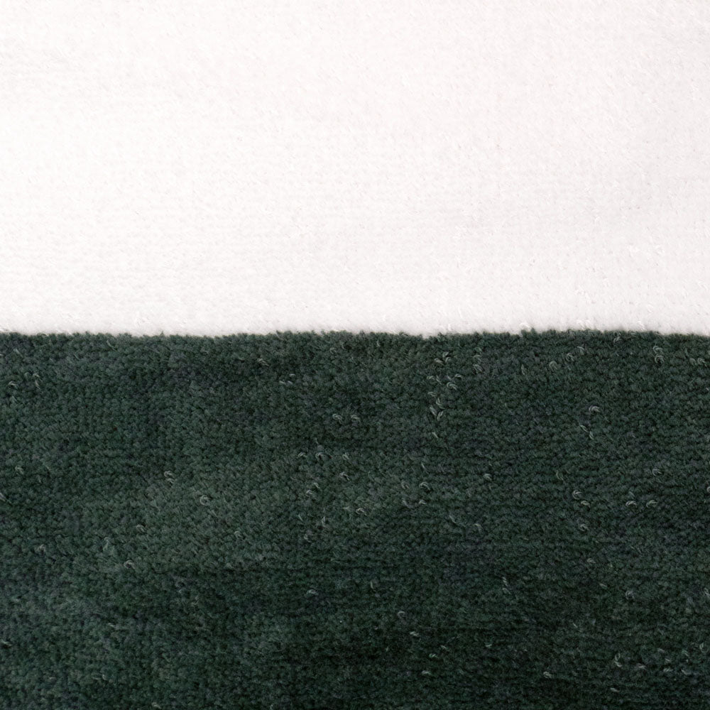 Classic Stripe Beach Towel Moss - BAMBURY