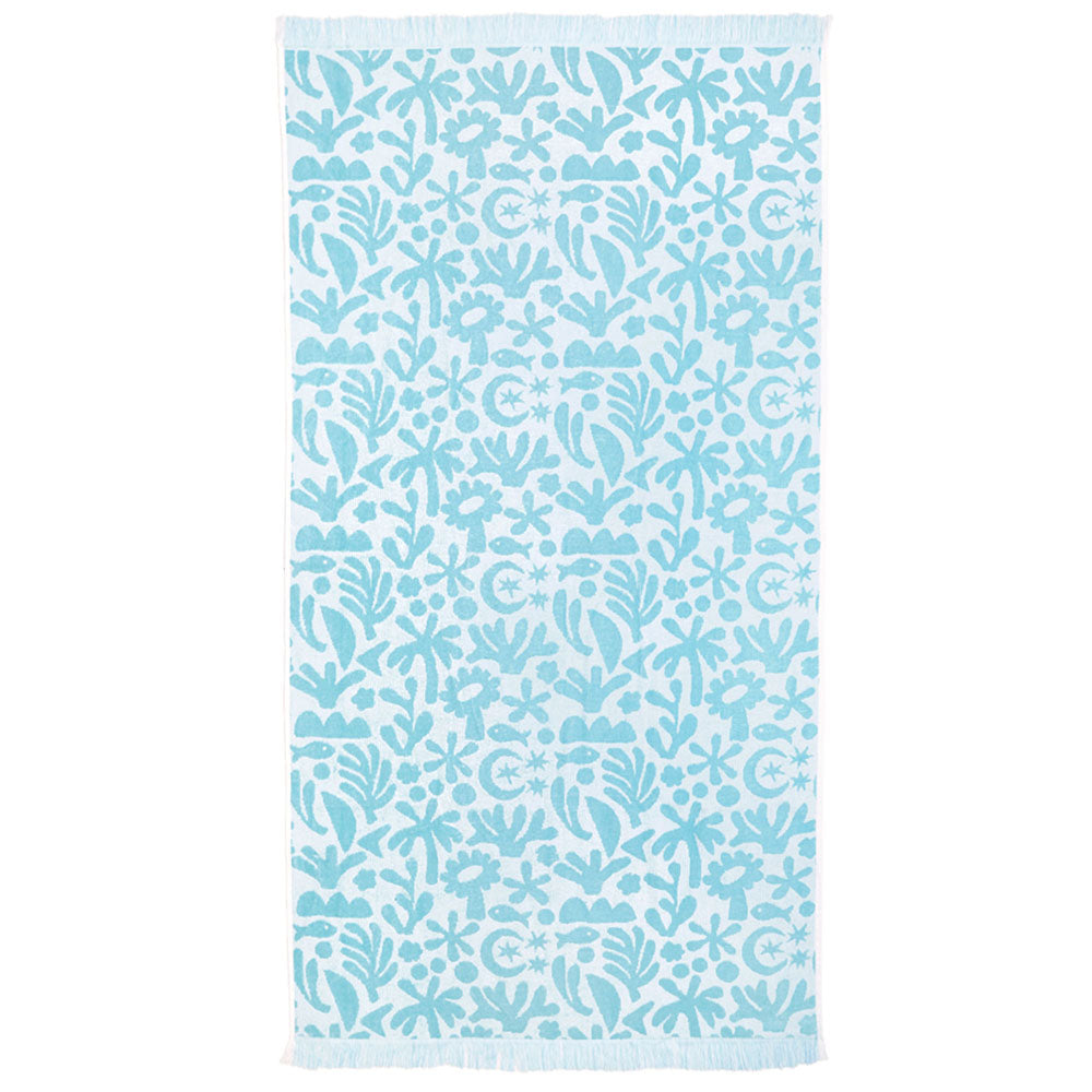 HiLo Beach Towel Holiday - Sky - BAMBURY