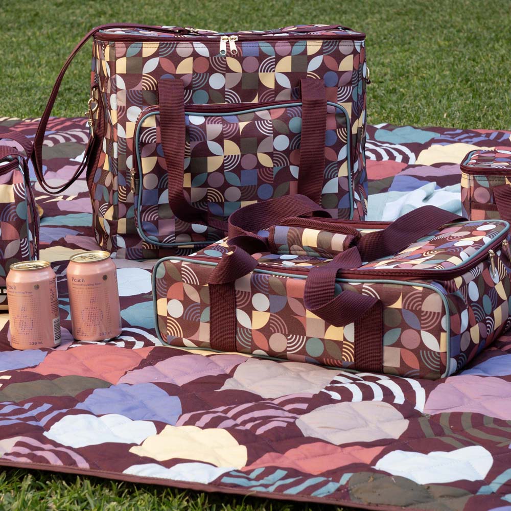 Aruna Large Insulated Cooler Bag 40 x 28 x 35cm Bambury