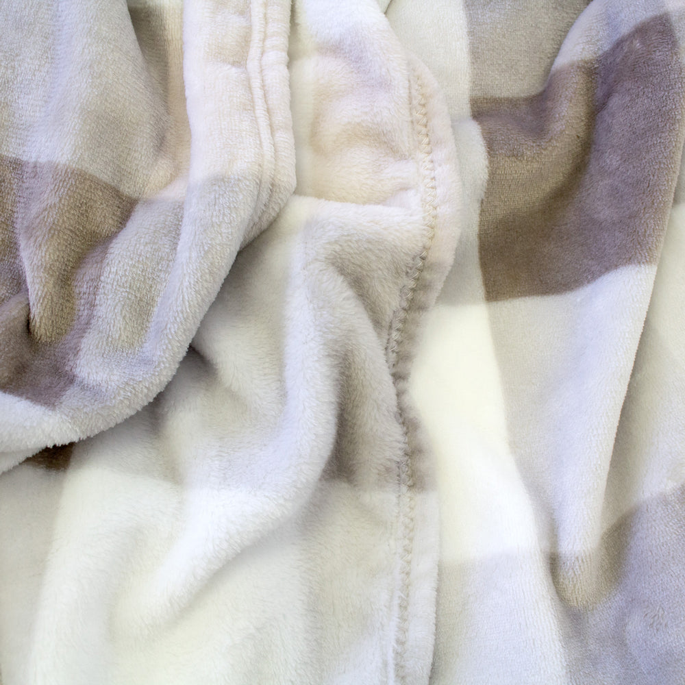 Charlie Ultraplush Blanket Nougat Single