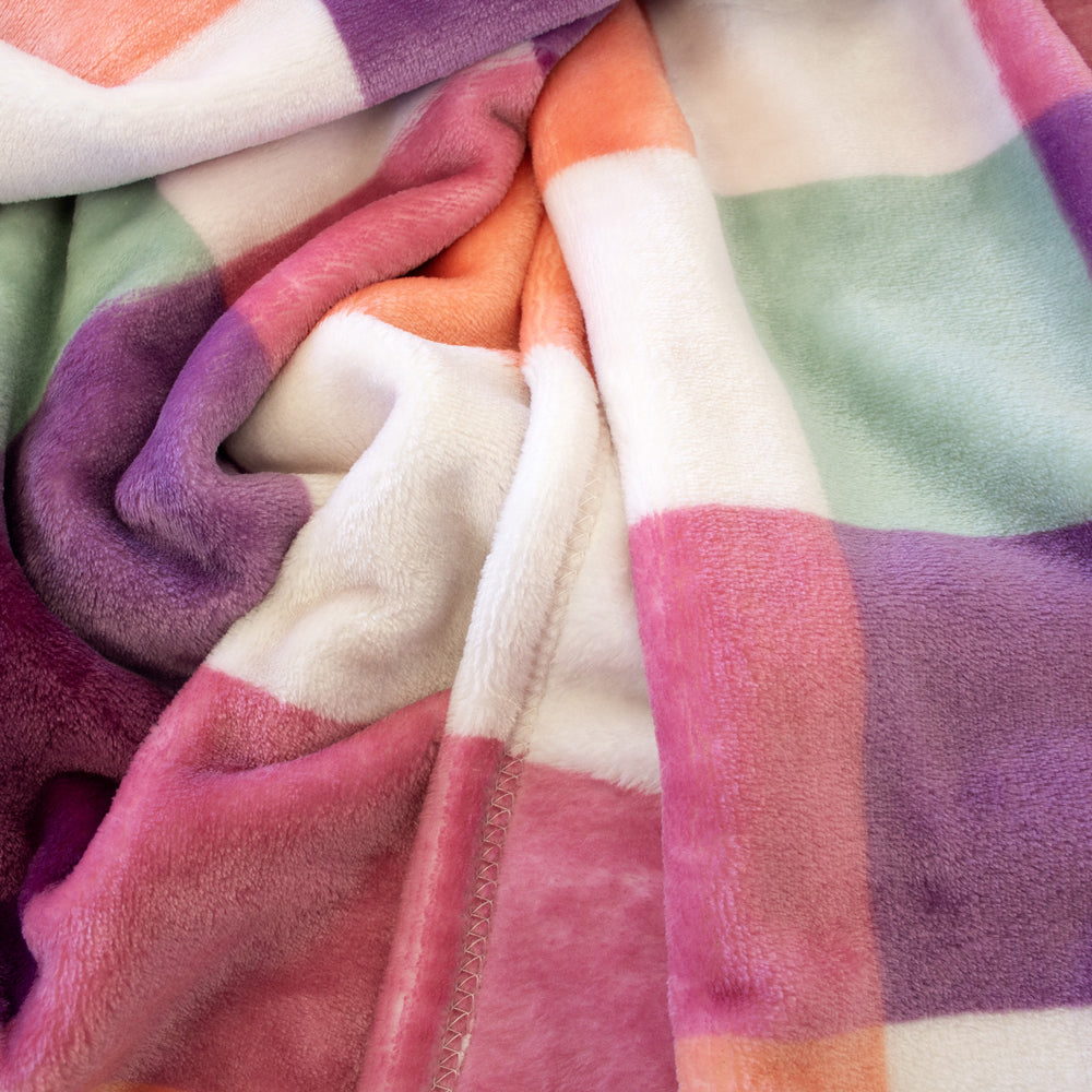 Charlie Ultraplush Blanket Sherbet Single