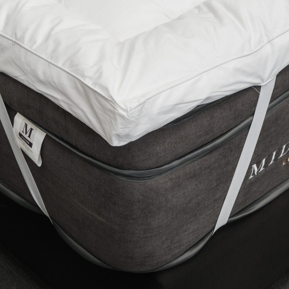 DreamGreen 1000gsm Loft Comfort Topper Split & Zip- King