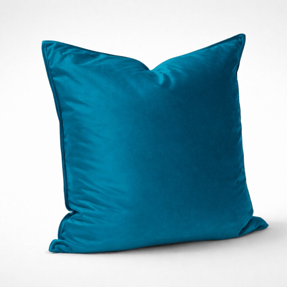 DreamGreen Verve Velvet Cushion Cover Teal - Euro