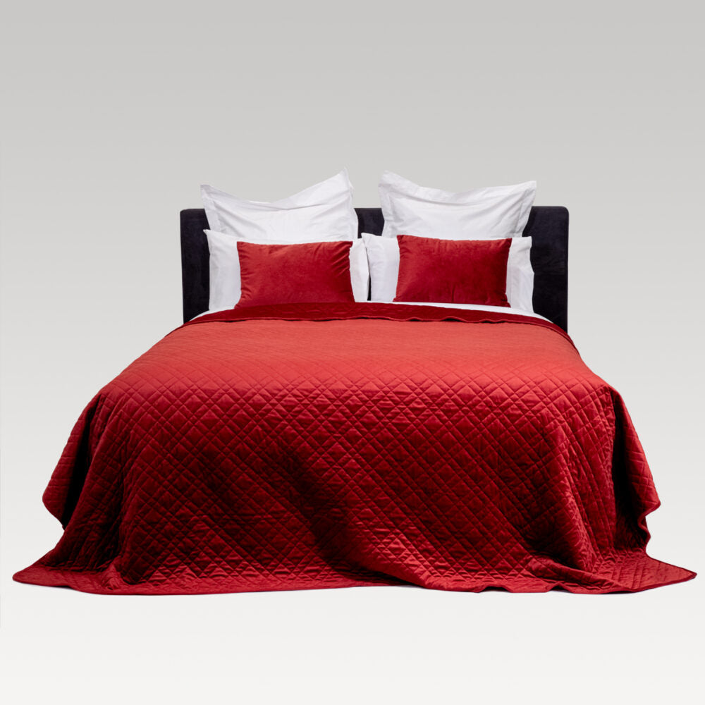 Quilted Coverlet - Dreamticket Verve Russet (Super King)