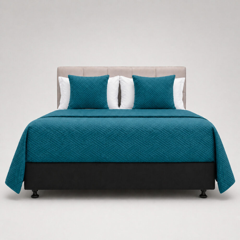 DreamGreen Amora Bedcover Teal - Super King