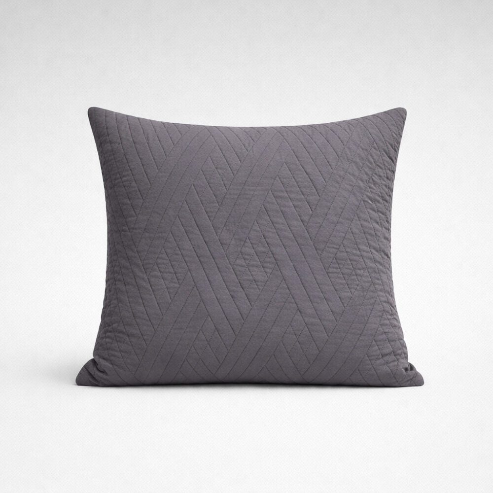 DreamGreen Amora Cushion Cover Charcoal - Square