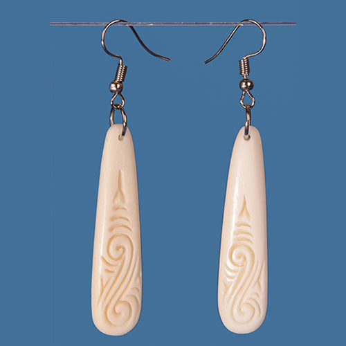 Bone Drop Earring Small