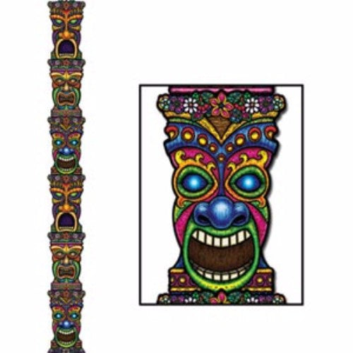 Cutout Jointed Tiki Totem Pole