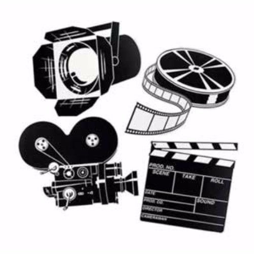 Cutouts Movie Set - Pack of 4
