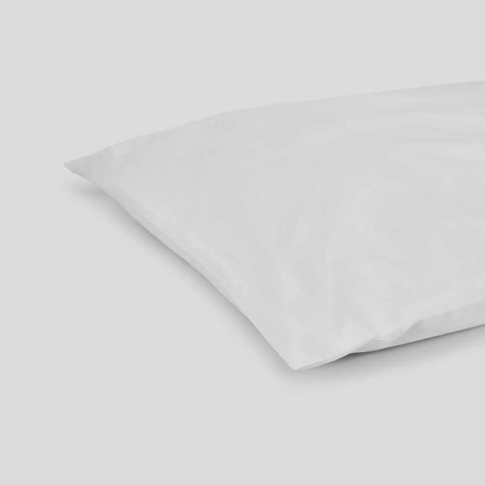 Snow White Fitted Sheet And Pillowcase Set King Single - Bambury